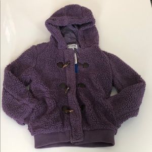 Girls Coffeshop kids purple jacket size 14 NWT